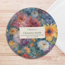 Party für künstlerische Blüten Vintages Blumenruhe