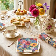 Party für künstlerische Blüten Vintages Blumenruhe