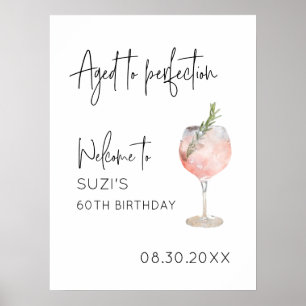 Party für Perfektion - Begrüßungssigne Poster