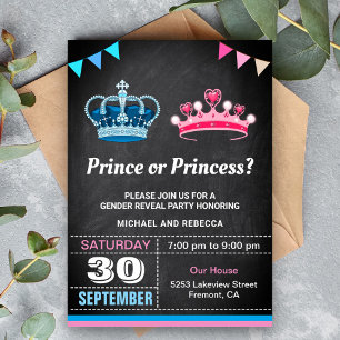 Party für Prinzessin oder Prinzessin Einladung
