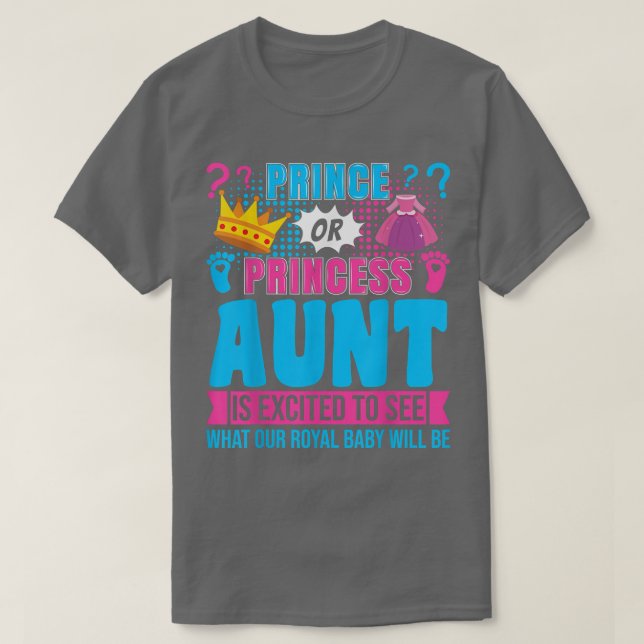 Party für Prinzessin oder Prinzessin Tante Baby Ge T-Shirt (Design vorne)