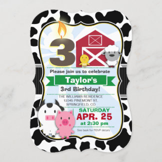 Party für tierischen Kindergeburtstag Einladung