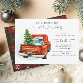 Party für Weihnachten Einladung