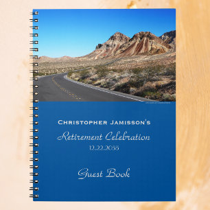 Party Gästebuch für die Altersvorsorge rund um den Notizblock