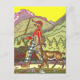 Party-Geburtstag EINLADUNGEN Schweizer Alpen-Heidi