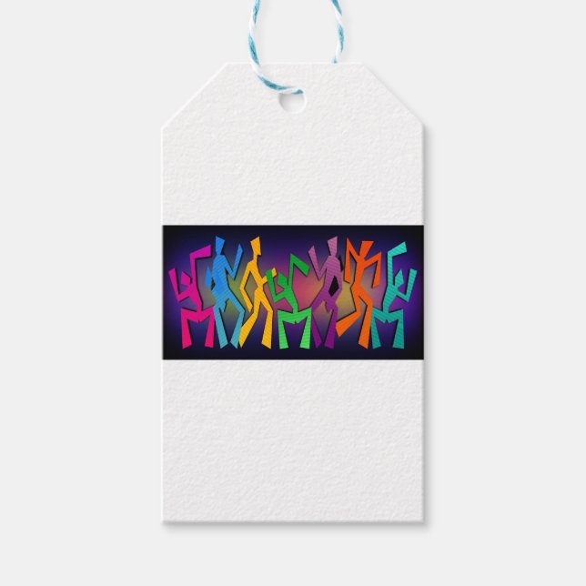Party Geschenkanhänger (Vorderseite)