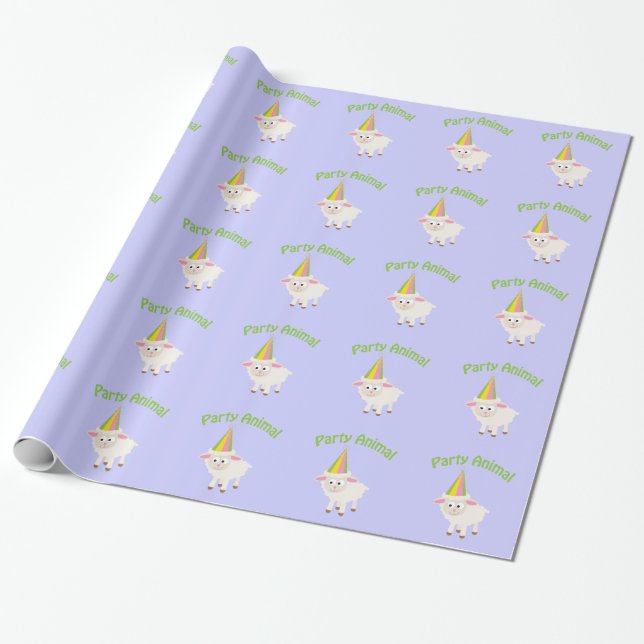 Party Geschenkpapier (Ungerollt)