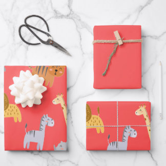 Party Geschenkpapier Set