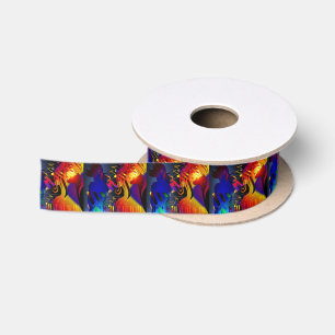 Party Girl mit 3-Zoll-Multiband Satinband
