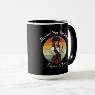 Party Girl Pirate Tasse