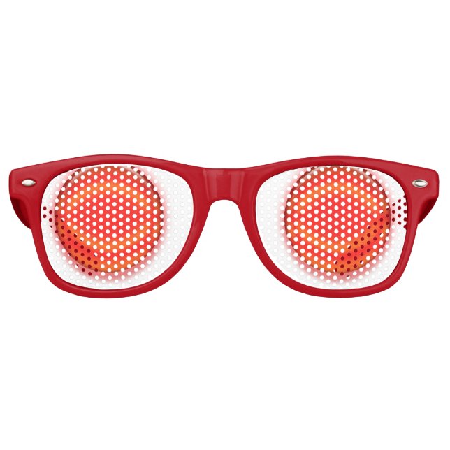 Party Glasses - Red Orbs Partybrille (Vorderseite)