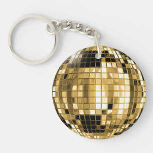 Party-Golddisco-Ball-Schlüsselanhänger Schlüsselanhänger