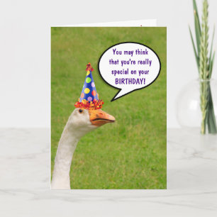 Party Goose Compliment Geburtstagskarte Karte