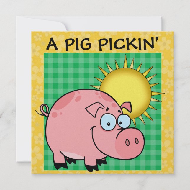 PARTY / GRILLEN ! SRF EINLADUNG (Vorderseite)