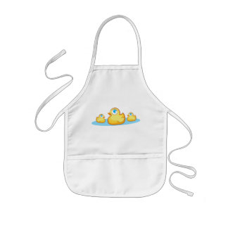 Party Gummiduckies in der See-Schürze Kinderschürze