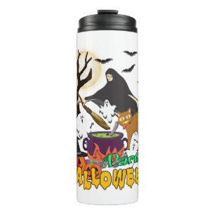 Party Halloween  Thermosbecher