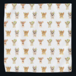 PARTY HALSTUCH<br><div class="desc">PARTY TIERPATTERN AUS MONKEY BUSINESS GRAFIK DESIGN.</div>