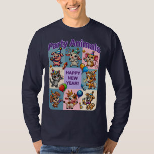 Party "Happy New Year" T-Shirt