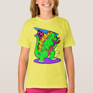 Party Hard Dinosaurier stegosaurus Gitarre T-Shirt
