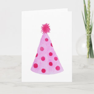 Party Hat Birthday Card Karte