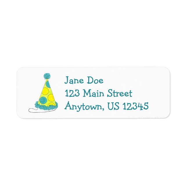 Party Hat Geburtstag glückliche Silvesteraufzeichn (Vorne)