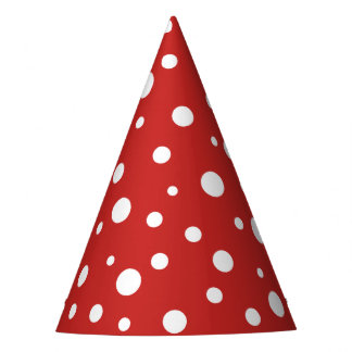 Party Hat-Polka Dots Partyhütchen