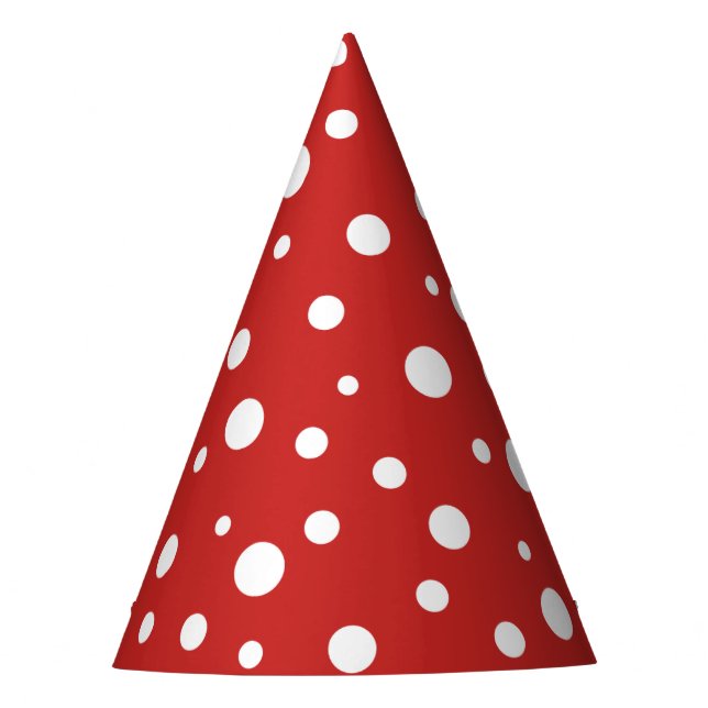 Party Hat-Polka Dots Partyhütchen (Vorderseite)