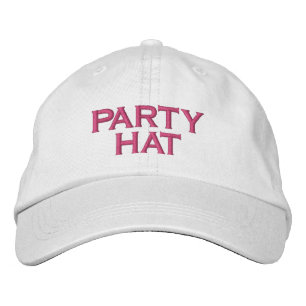 Party Hat Quote Fun Girls Geburtstag bestickt Bestickte Baseballkappe