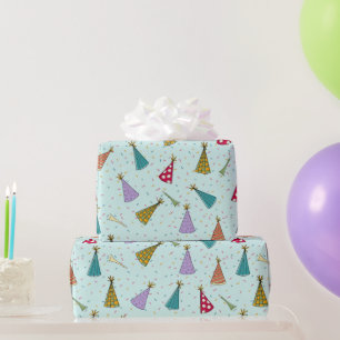 Party HAT Wrapping Paper Geschenkpapier