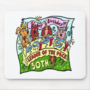 Party-Haustier-50. Geburtstags-Geschenke Mousepad