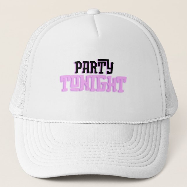 Party heute truckerkappe (Vorderseite)