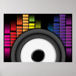 Party-Hintergrund Poster