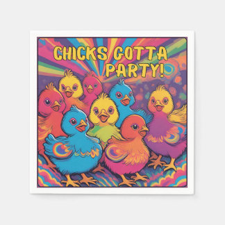Party-Hühner Serviette