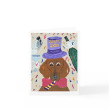 Party-Hund Dachshund