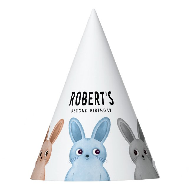 Party Hut mit kleinen Bollen Partyhütchen (Vorderseite)