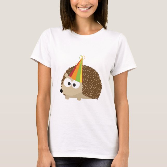Party Igel T-Shirt (Vorderseite)