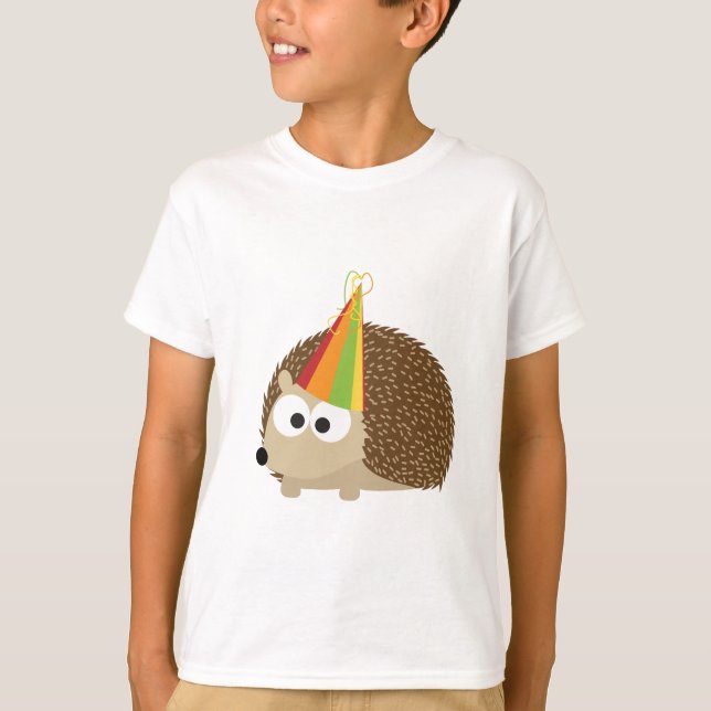 Party Igel T-Shirt (Vorderseite)