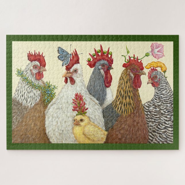 Party im Coop #3 Puzzle (Horizontal)