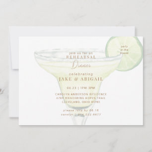 Party im Haus Margarita Probe Dinner Einladung