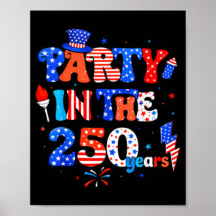 Party in 250 Jahren Lustiger Hotdog Männer Frauen Poster