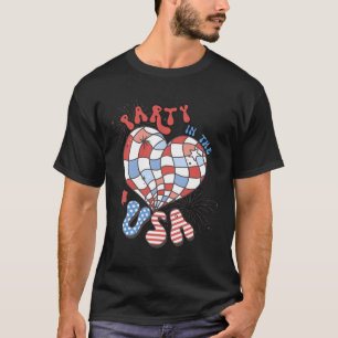 Party in den USA 4. Juli Unabhängigkeit T-Shirt