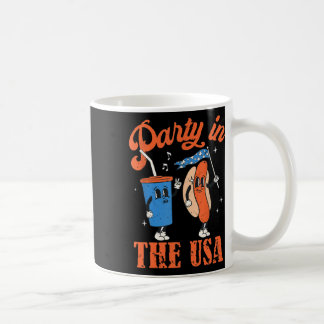 Party In den USA 4. Juli Unabhängigkeitstag USA  Kaffeetasse