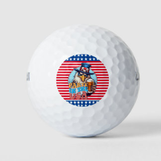 Party in den USA GOLFER Golfball