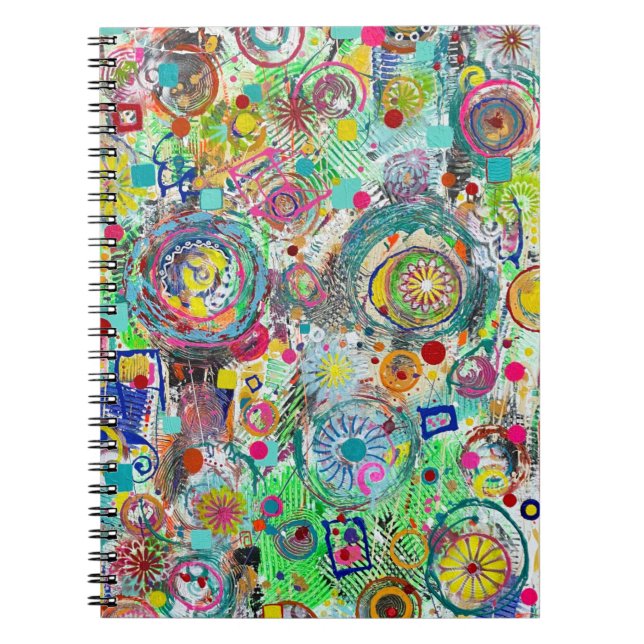 Party in einem Box-Notebook Notizblock (Vorderseite)