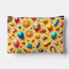 Party in Gelb Zubehörtasche