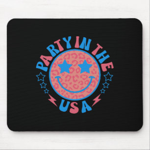 Party In The Usa 4. Juli Vornehmes Lächeln Kinder Mousepad