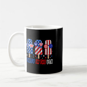 Party In USA 4. Juli Eis-am-Stiel-Shirt Jungen USA Kaffeetasse