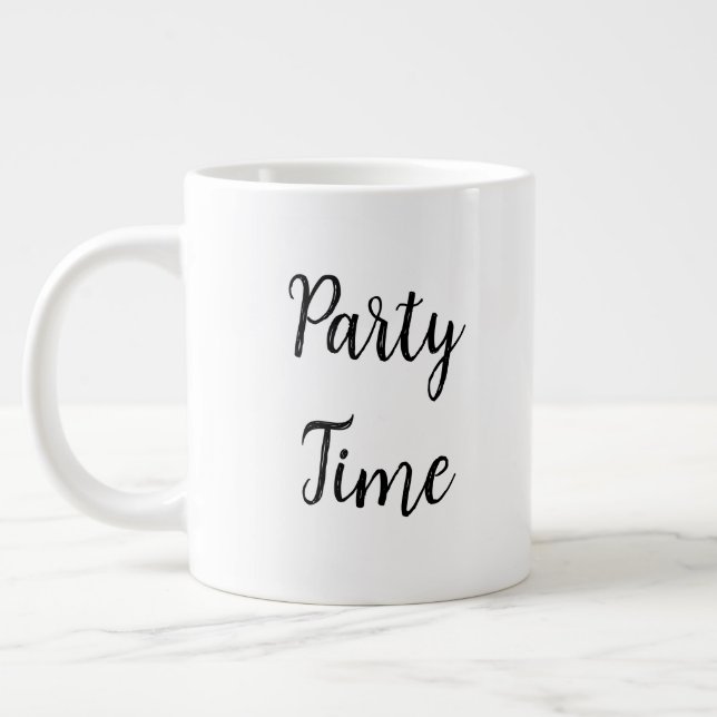Party Jumbo-Tasse (Links)