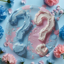 Party-Junge oder Mädchen auf Papierplatte