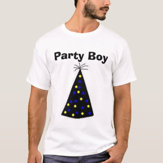 Party-Junge T-Shirt